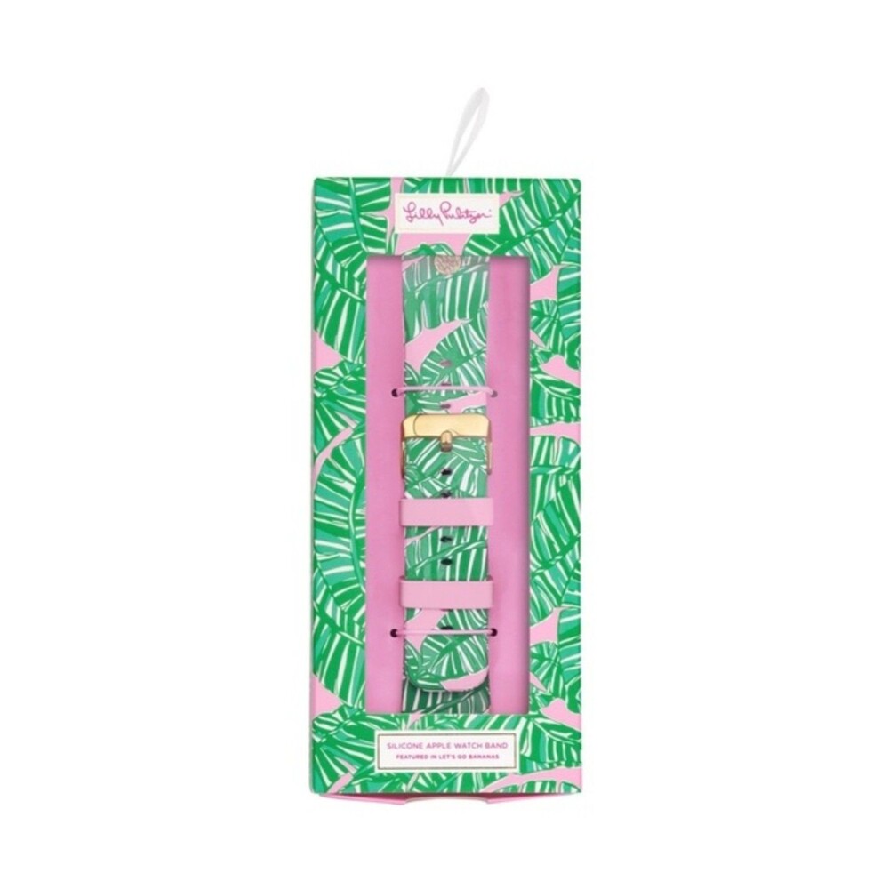 Lilly Pulitzer Silicone Apple Watch Band Fits 38mm ,40mm, 42mm and 44mm watches